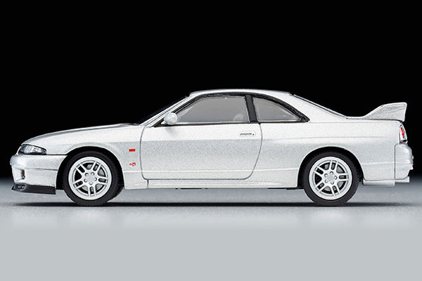 TOMYTEC TLVN 1/64 Nissan Skyline GT-R Nurburgring Time Attack Silver LV-N308b