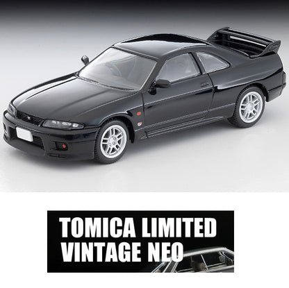 TOMYTEC TLVN 1/64 Nissan Skyline GT-R V-spec (black) 1995 LV-N308d