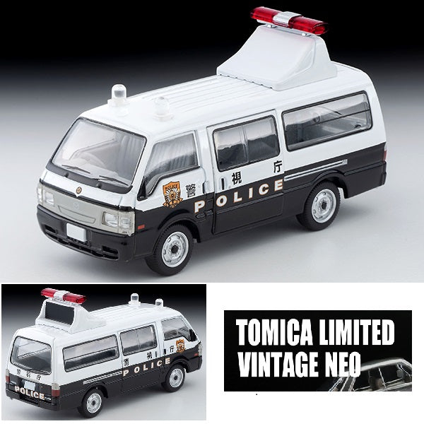 TOMYTEC TLVN 1/64 Bongo Brawny Police Sign Car LV-N309a