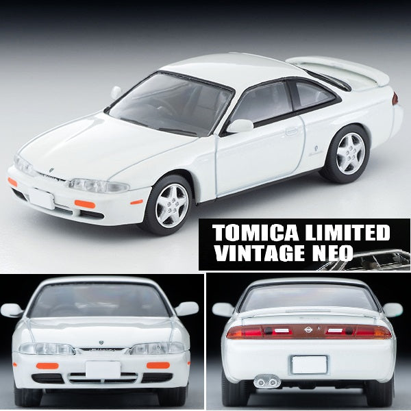 TOMYTEC TLVN 1/64 Nissan Silvia K's TypeS (White) 1994  LV-N313a