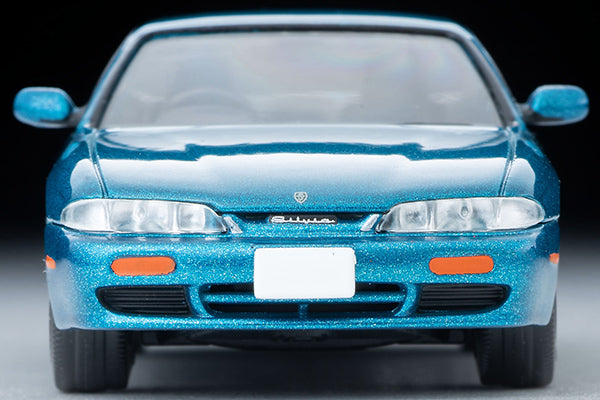 TOMYTEC TLVN 1/64 Nissan Silvia Q's TypeS (Blue Green) 1994 LV-N313b