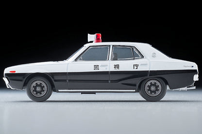 TOMYTEC TLVN 1/64 Nissan Skyline 2000GT Patrol Car (Metropolitan Police Department) 1976 LV-N315a
