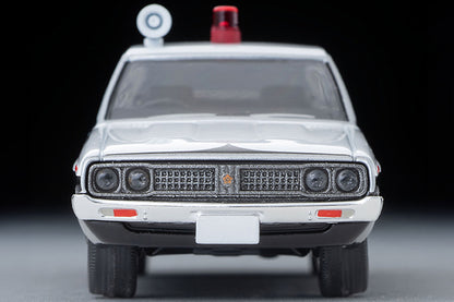 TOMYTEC TLVN 1/64 Nissan Skyline 2000GT Patrol Car (Metropolitan Police Department) 1976 LV-N315a