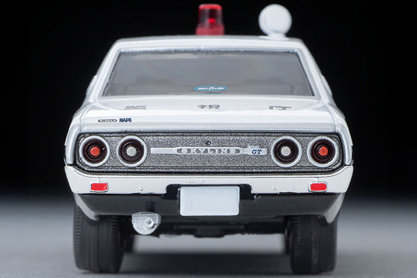TOMYTEC TLVN 1/64 Nissan Skyline 2000GT Patrol Car (Metropolitan Police Department) 1976 LV-N315a