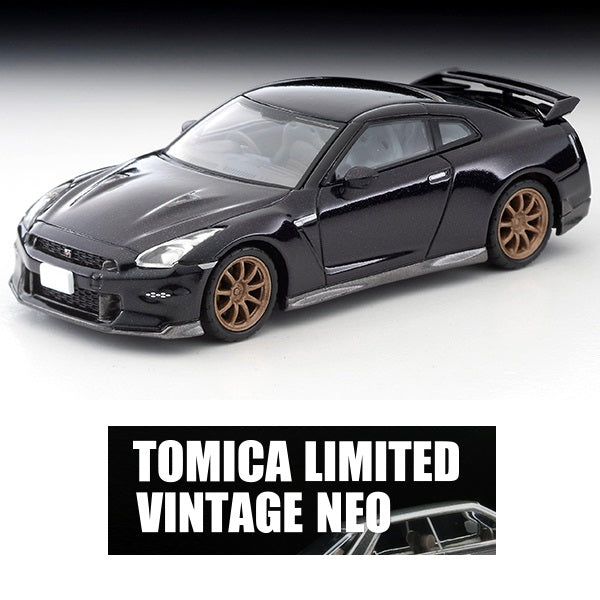 TOMYTEC TLVN 1/64 NISSAN GT-R Premium Edition T-spec 2024 model (Midnight Purple) LV-N316b