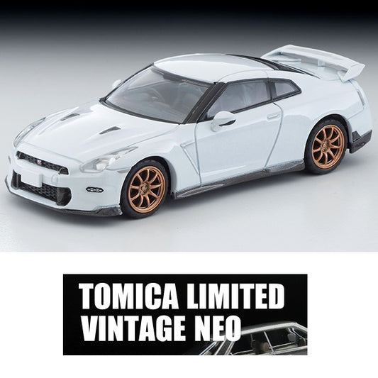 TOMYTEC TLVN 1/64 NISSAN GT-R Premium edition T-spec 2024 WHITE LV-N316c
