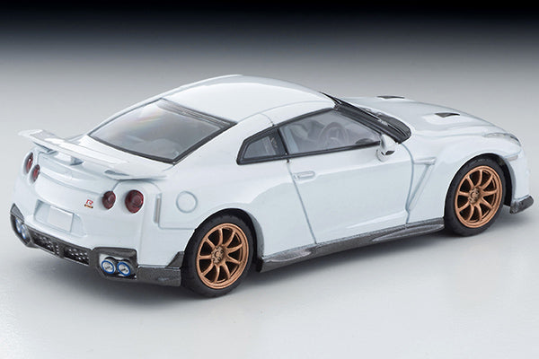 TOMYTEC TLVN 1/64 NISSAN GT-R Premium edition T-spec 2024 WHITE LV-N316c