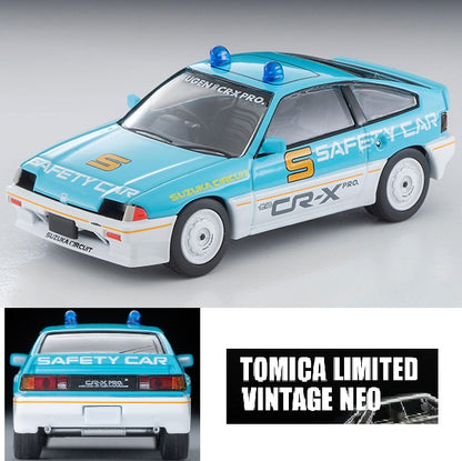 TOMYTEC TLVN 1/64 Honda Ballard Sports CR-X MUGEN CR-X PRO Suzuka Circuit Safety Car (light blue/white) LV-N318a