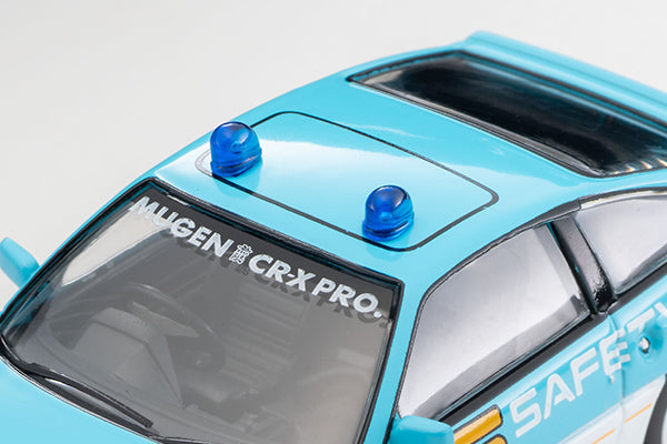 TOMYTEC TLVN 1/64 Honda Ballard Sports CR-X MUGEN CR-X PRO Suzuka Circuit Safety Car (light blue/white) LV-N318a