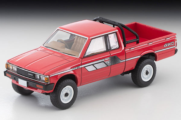 TOMYTEC TLVN 1/64 Datsun Truck 4WD King Cab AD (Red) LV-N320b