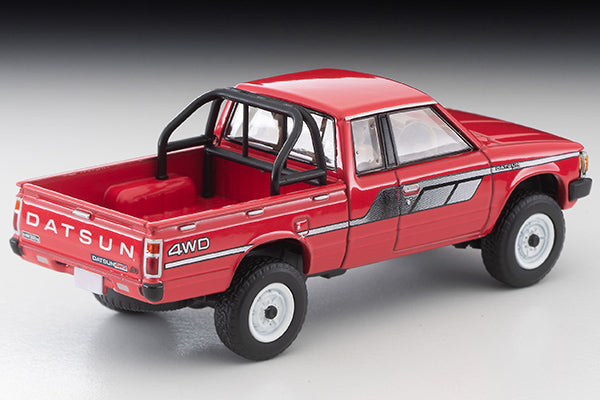 TOMYTEC TLVN 1/64 Datsun Truck 4WD King Cab AD (Red) LV-N320b