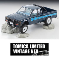 PREORDER TOMYTEC TLVN 1/64 Nissan Truck 4X4 King Cab North American version (blue) LV-N321b (Approx. Release Date : Feb 2025 subject to manufacturer's final decision)