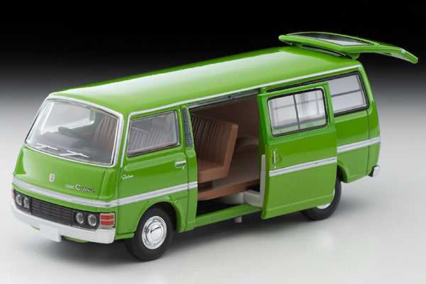 TOMYTEC TLVN 1/64 Nissan Caravan Long Deluxe (Green) 1978 LV-N323a