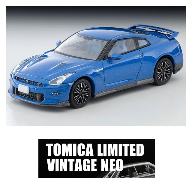 TOMYTEC TLVN 1/64 NISSAN GT-R Premium Edition BLUE 2025 LV-N350b