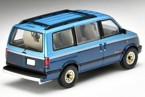 TOMYTEC TLVN 1/64 Chevrolet Astro LT AWD (light blue/navy blue) 1994 LV-N325b