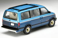 PREORDER TOMYTEC TLVN 1/64 Chevrolet Astro LT AWD (light blue/navy blue) 1994 LV-N325b (Approx. Release Date : OCTOBER 2024 subject to manufacturer's final decision)