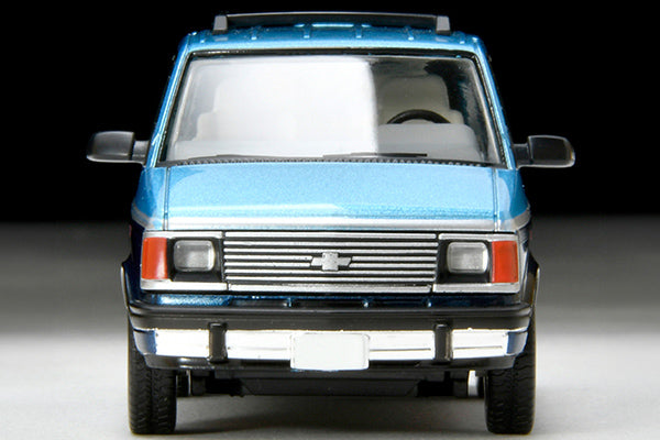 TOMYTEC TLVN 1/64 Chevrolet Astro LT AWD (light blue/navy blue) 1994 LV-N325b