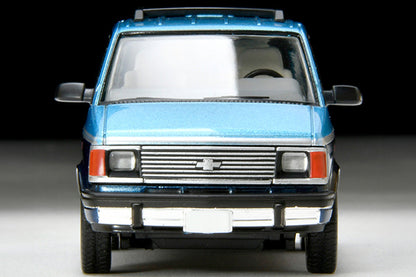 TOMYTEC TLVN 1/64 Chevrolet Astro LT AWD (light blue/navy blue) 1994 LV-N325b