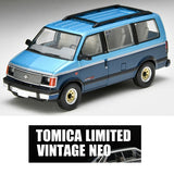 PREORDER TOMYTEC TLVN 1/64 Chevrolet Astro LT AWD (light blue/navy blue) 1994 LV-N325b (Approx. Release Date : OCTOBER 2024 subject to manufacturer's final decision)