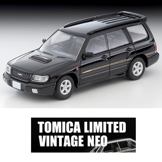 TOMYTEC TLVN 1/64 Subaru Forester S/tb (Black) 1997 LV-N327a