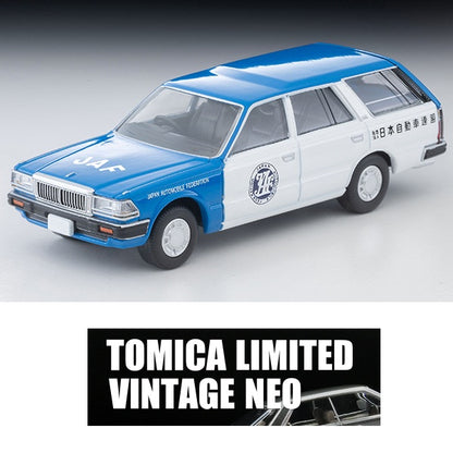 TOMYTEC TLVN 1/64 Nissan Cedric Van V20E Deluxe JAF Service Car LV-N331b