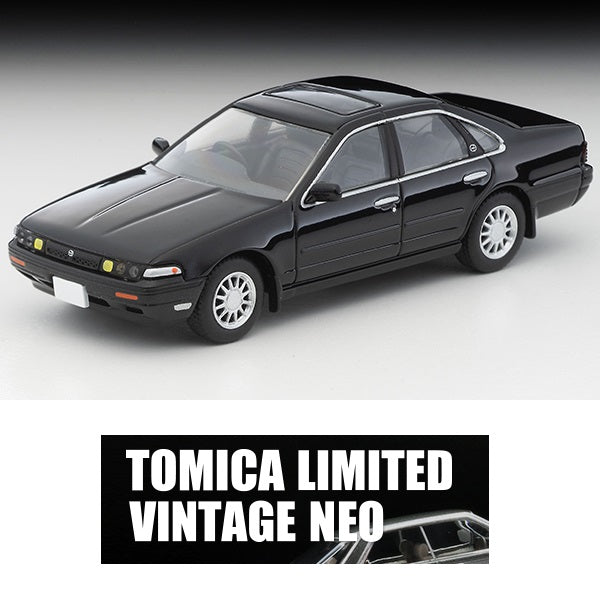 TOMYTEC TLVN 1/64 Nissan Cefiro Sport Cruising (black) 1988 LV-N335b