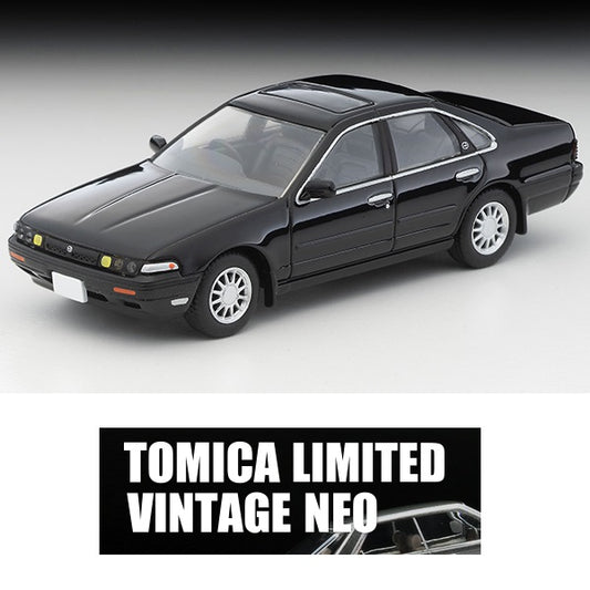 TOMYTEC TLVN 1/64 Nissan Cefiro Sport Cruising (black) 1988 LV-N335b