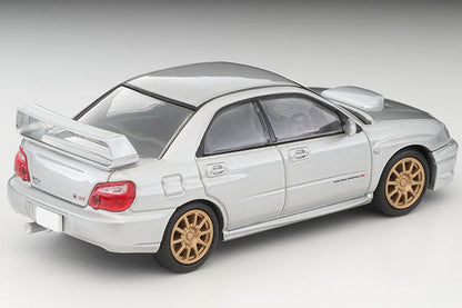 TOMYTEC TLVN 1/64 Subaru Impreza WRX STi (silver) 2003 LV-N336b