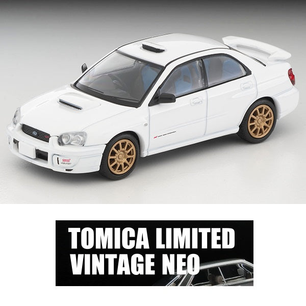 TOMYTEC TLVN 1/64 Subaru Impreza WRX STi spec C (white) 2003 LV-N337a