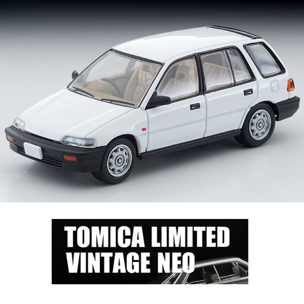 PREORDER TOMYTEC TLVN 1/64 Honda Civic Pro (white) LV-N338a (Approx. Release Date : March 2025 subject to manufacturer's final decision)