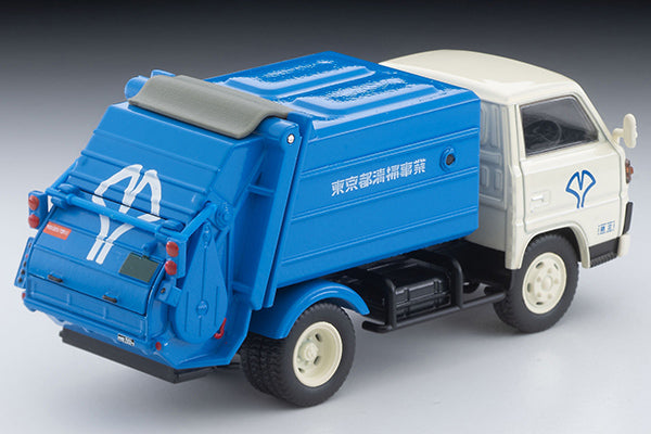 TOMYTEC TLVN 1/64 Mitsubishi Fuso Canter Cleaning Truck (White/Blue) LV-N343a