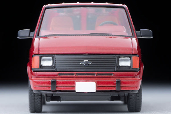 TOMYTEC TLVN 1/64 Chevrolet Astro Van (red) LV-N344a