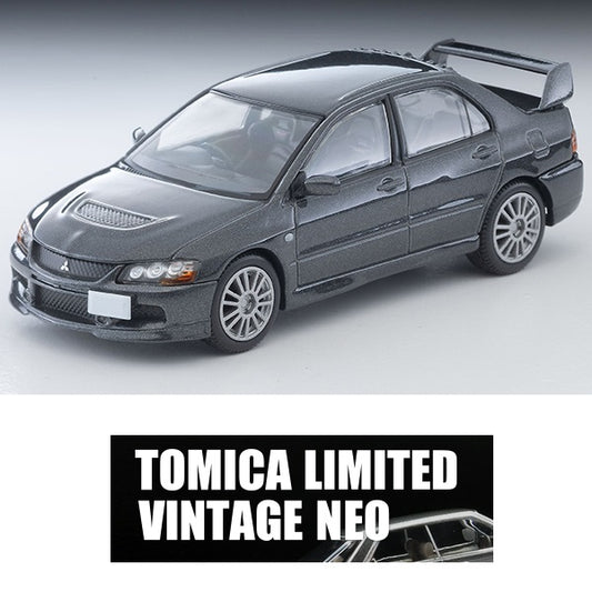 TOMYTEC TLVN 1/64 Mitsubishi Lancer GSR Evolution IX MR (Gray) 2006 LV-N349a
