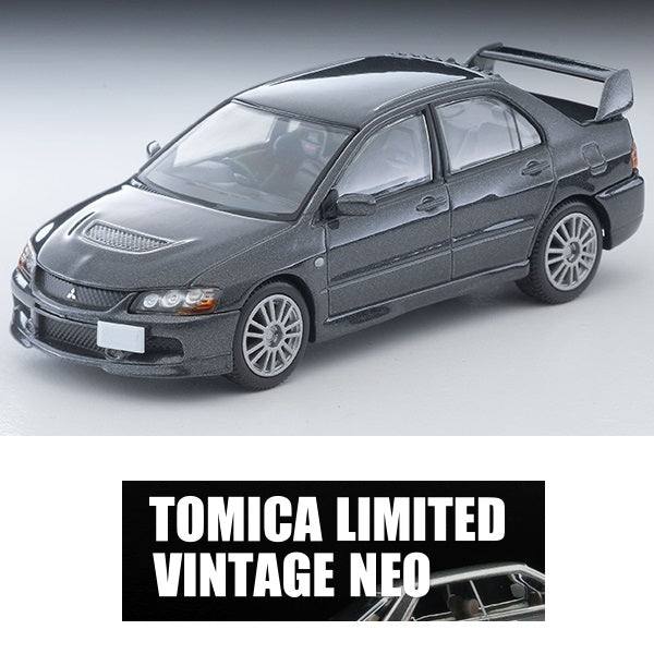 PREORDER TOMYTEC TLVN 1/64 Mitsubishi Lancer GSR Evolution IX MR (Gray) 2006 LV-N349a (Approx. Release Date : SEP 2025 subject to manufacturer's final decision) (Copy)
