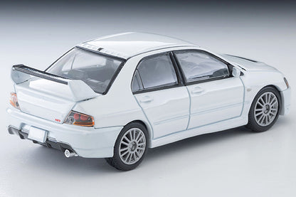 TOMYTEC TLVN 1/64 Mitsubishi Lancer GSR Evolution IX MR (Pearl White) 2006 LV-N349b