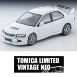 PREORDER TOMYTEC TLVN 1/64 Mitsubishi Lancer GSR Evolution IX MR (Pearl White) 2006 LV-N349b (Approx. Release Date : SEP 2025 subject to manufacturer's final decision)