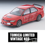 PREORDER TOMYTEC TLVN 1/64 Mitsubishi Lancer GSR Evolution IX MR Ralliart Specification (Red) 2006 LV-N349c (Approx. Release Date : MAR 2026 subject to manufacturer's final decision)