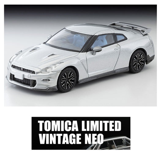 TOMYTEC TLVN 1/64 NISSAN GT-R Premium Edition SILVER 2025 LV-N350a
