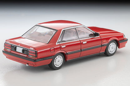TOMYTEC TLVN 1/64 Nissan Skyline 4-door HT 1800 Passage (red) 1987 LV-N352a
