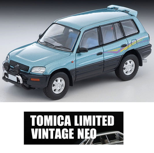 TOMYTEC TLVN 1/64 Toyota RAV4L V (light blue/gray) 1995 LV-N354b