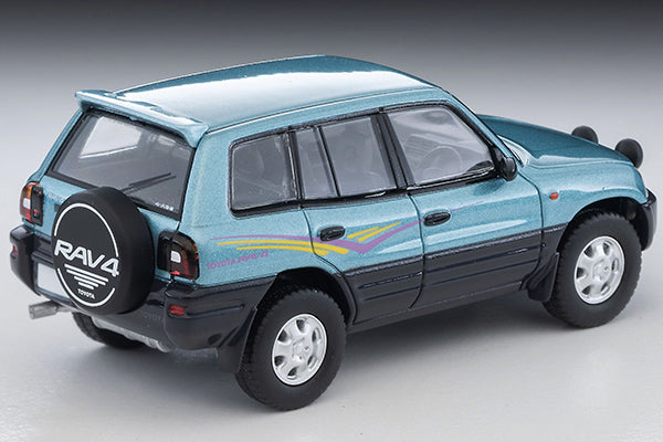 TOMYTEC TLVN 1/64 Toyota RAV4L V (light blue/gray) 1995 LV-N354b