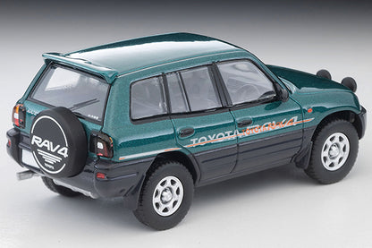 TOMYTEC TLVN 1/64 Toyota RAV4J V (green/gray) 1995 LV-N354d