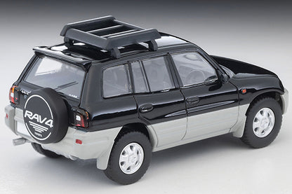 TOMYTEC TLVN 1/64 Toyota RAV4J V Extra Two-Tone Package (Black/Silver) 1996 LV-N354e