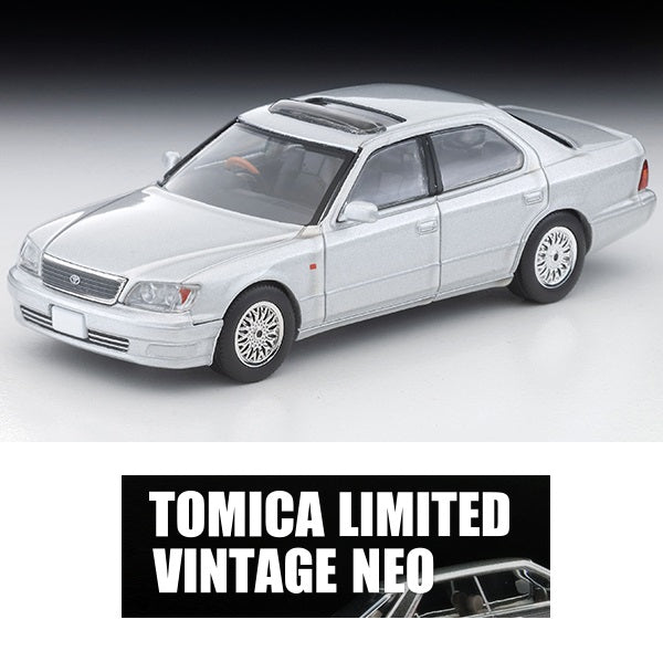 PREORDER TOMYTEC TLVN 1/64 Toyota Celsior B-spec eR version 10th Anniversary Edition (Silver) LV-N356d (Approx. Release Date : AUG 2026 subject to manufacturer's final decision)