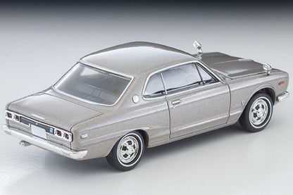 TOMYTEC TLVN 1/64 Nissan Skyline Hardtop 2000GT (Silver) 1971 LV-N357a