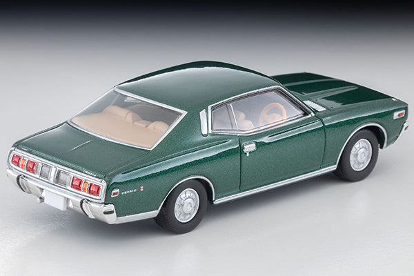 TOMYTEC TLVN 1/64 Nissan Gloria 2-door HT 2800 SGL (green) 1975 LV-N358a