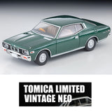 PREORDER TOMYTEC TLVN 1/64 Nissan Gloria 2-door HT 2800 SGL (green) 1975 LV-N358a (Approx. Release Date : FEB 2026 subject to manufacturer's final decision)