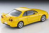 PREORDER TOMYTEC TLVN 1/64 Nissan Skyline 2-Door Sports Coupe 25GT TURBO with optional parts (yellow) 1998 LV-N365a (Approx. Release Date : MAY 2026 subject to manufacturer's final decision)