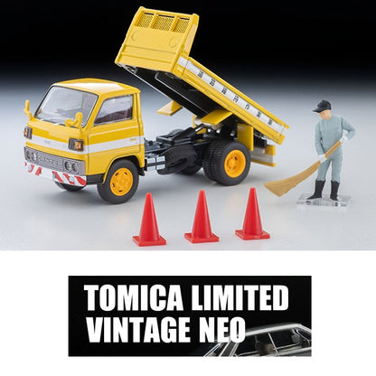 PREORDER TOMYTEC TLVN 1/64 Mitsubishi Fuso Canter Dump Truck Road Maintenance Vehicle with Figure) LV-N369a (Approx. Release Date : AUG 2026 subject to manufacturer's final decision)
