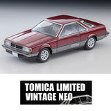 PREORDER TOMYTEC TLVN 1/64 Toyota Corona Hardtop 1800GT-TR (Wine/Gray) 1984 LV-N69c (Approx. Release Date : AUG 2026 subject to manufacturer's final decision)